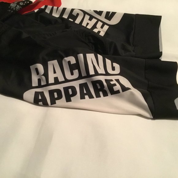 Racing Apparel Woman s Road Racing Bicycle Bibs W/Pad Black Size S GUC - Picture 5 of 11